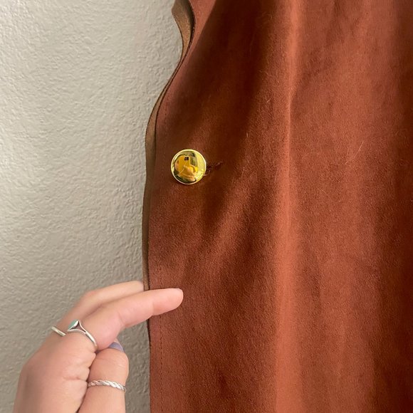 Chicos Faux Seude Cardigan OS - Picture 6 of 12